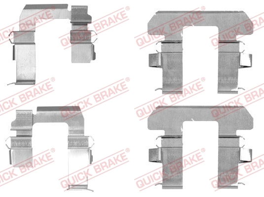 Accessory Kit, disc brake pad